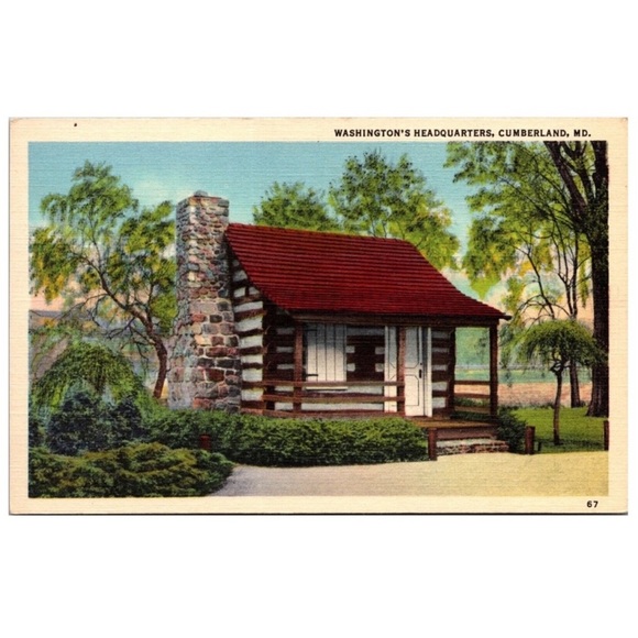 Washington’s Headquarters Cumberland Maryland Postcards - Picture 1 of 5
